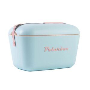Polarbox Pop 13qt Cooler | Green Blue + Baby Rose Vintage Look